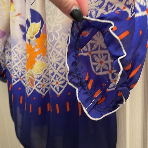 Anthropologie Silk Blouse - Picture 5 of 7